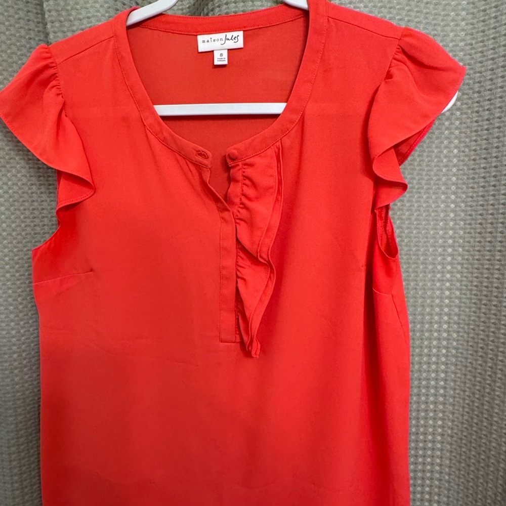 Orange Blouse